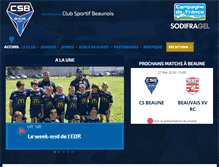 Tablet Screenshot of csbeaune.com